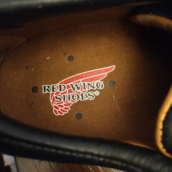 Men's Red Wing Black Leather safety oxfords...New - Picture 3 of 4